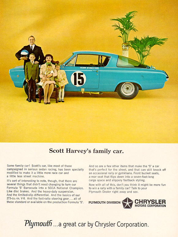 1966 Plymouth Barracuda Advertisement 2