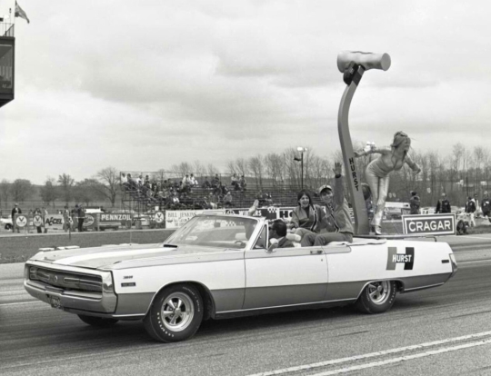 1970 Chrysler 300 Hurst with Linda Vaughn