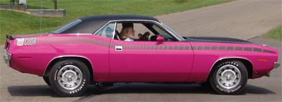 1970 Plymouth AAR Cuda - Side.