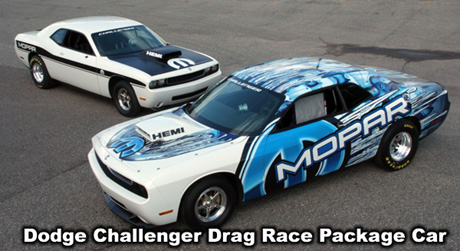 Dodge Challenger Drag Race Package cars.