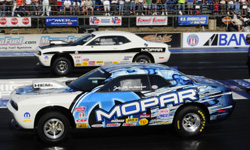 Dodge Challenger Drag Race Package Cars at the 29th Annual Mopar Mile-High Nationals.