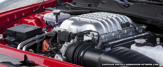 2015 Dodge Challenger SRT Supercharged with HEMI Hellcat engine.
