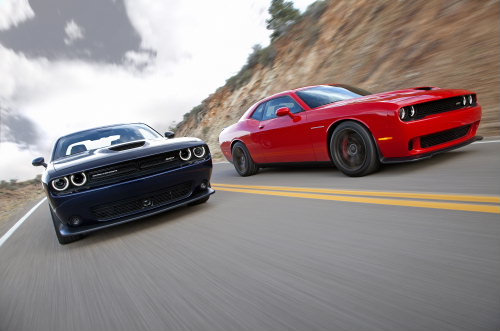 2015 Challenger SRT and Challenger SRT Hemi Hellcat.