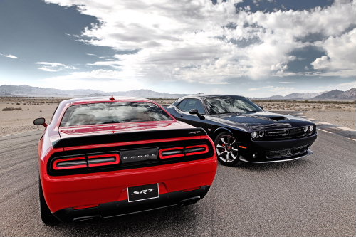 2015 Challenger SRT and Challenger SRT Hemi Hellcat.