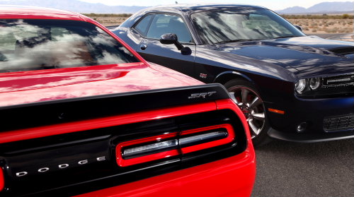 2015 Challenger SRT and Challenger SRT Hemi Hellcat.