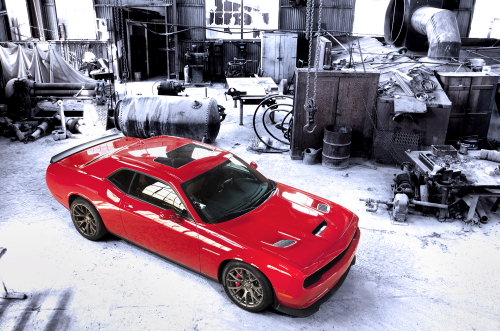 2015 Dodge Challenger SRT Hellcat with sunroof.