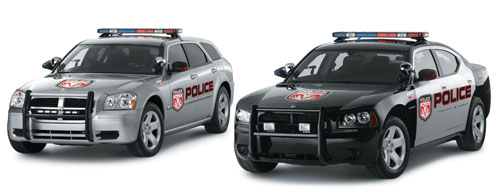 2006 Dodge Charger And 2006 Dodge Magnum Police Vehicles
