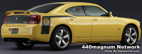 The 2007 Dodge Charger SRT8 Super Bee offers Street and Racing Technology (SRT) enhancements including functional, performance-oriented styling; world-class ride and handling; race-inspired interior appointments and benchmark braking.