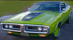1971 Dodge Charger Super Bee.
