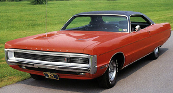 1970 Plymouth Sport Fury GT from brochure.