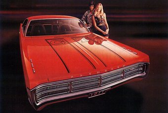 1971 Plymouth Sport Fury GT from brochure.