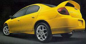 Dodge SRT-4 compact car.