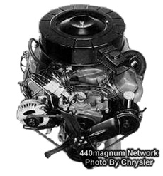 383 Cubic Inch 2-Barrel V8 Engine