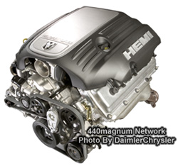 345 cu. in. (5.7-liter) HEMI engine