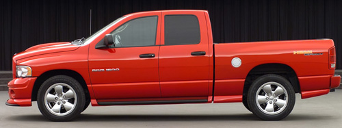 2004 Dodge Ram HEMI Sport truck - Side