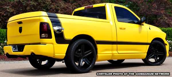 Ram 1500 Rumble Bee Concept - Rear