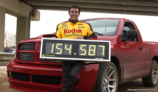 Dodge Ram SRT-10 was certified by Guinness World Records