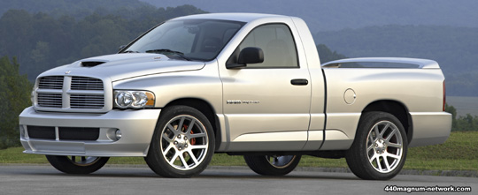 Silver 2004 Dodge Ram SRT-10 - Side