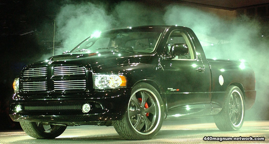 Dodge Ram SRT10 show truck.