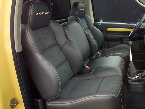 2005 Dodge Ram SRT10 Yellow - Inside