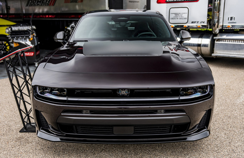 2027 Dodge Charger in Red Oxide paint