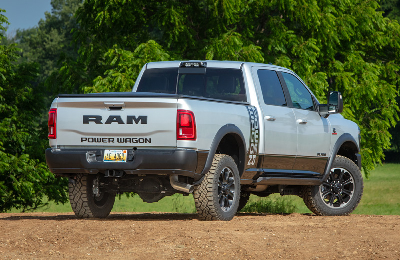 2027 Ram 2500 Power Wagon equipped with the 6.7-liter Cummins High Output (H.O.) turbo diesel