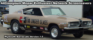Classic Plymouth Barracuda Screensaver