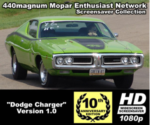 HD Widescreen Dodge Charger Screensaver