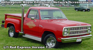 Classic Lil Red Express Truck Screensaver