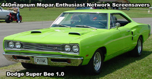 Classic Dodge Super Bee Screensaver