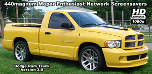 HD Widescreen Dodge Ram Screensaver