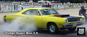 HD Widescreen Dodge Super Bee Screensaver