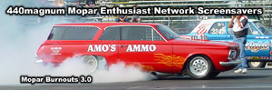 Classic Mopar Drag Racing Burnouts Screensaver 3.0