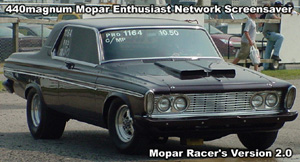 Classic Mopar Drag Racing Screensaver 2.0