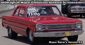 Classic Mopar Drag Racing Screensaver 5.0