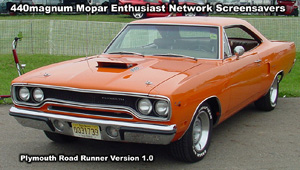 Classic Plymouth Road Runner Screensaver