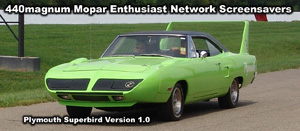 Classic Plymouth Superbird Screensaver