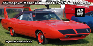 HD Widescreen Plymouth Superbird Screensaver 2.0