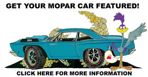 Get Your Mopar Car Added